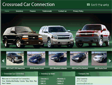 Tablet Screenshot of crossroadcarconnection.com